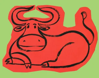 Horóscopo: el signo del toro. Ilustración de P. La Porta.
