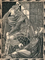 Hereward el Despierto en Ely, 1902