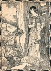 Margaret y el ladrón, 1902