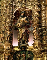 San José con el Niño Jesús