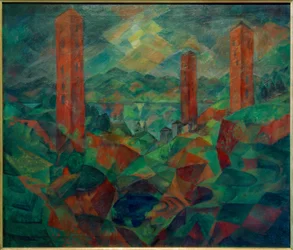 Las torres rojas
