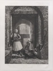 Guardia Arnaut en El Cairo, 1868