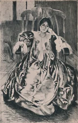 El vestido de seda, 1887