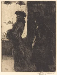 La mujer desconocida, 1900