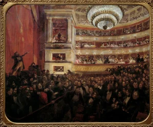 El estreno de Hernani por Victor Hugo en la Comédie Française el 25/02/1830