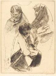 Tres Mujeres Veladas, 1899