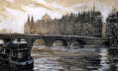 Río Sena en París, siglo XX