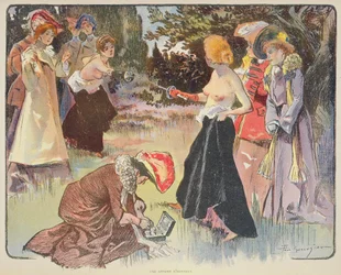 Un asunto de honor, 1900