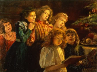 El coro (óleo sobre lienzo)