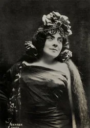 Retrato de la artista belga Meyriane Heglon ( 1867