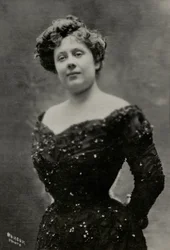 Retrato de la artista francesa Jeanne Cheirel ( 1868