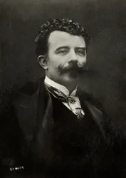 Retrato del escritor felicien Champsaur ( 1859