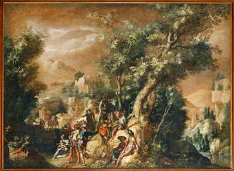 Ruinas y figuras ...