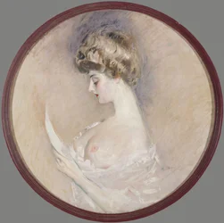 Retrato de Marthe Letellier, nacida Fourton, c. 1900