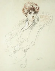 Retrato de una Dama, Sentada