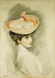 Retrato de una dama, se cree que es Madame Helleu