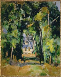 Allee a Chantilly - Avenida de Chantilly (pintura sobre lienzo)
