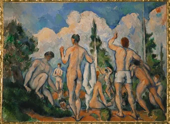 Bañistas (óleo sobre lienzo)
