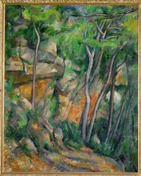 Dans le Parc de Chateau Noir (óleo sobre lienzo)