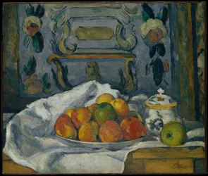 Plato de manzanas