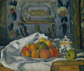 Plato de manzanas