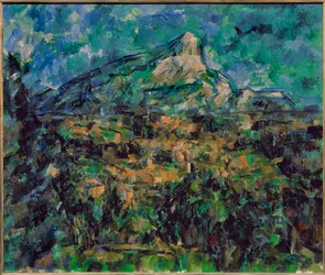 La Montaigne Sainte-Victoire (pintura sobre lienzo)