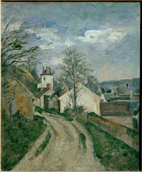 La maison du docteur Gachet a Auvers (óleo sobre lienzo)