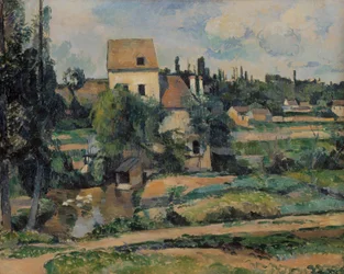 El molino en la Couleuvre en Pontoise