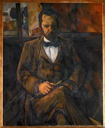 Retrato de M. Ambroise Vollard, marchante de arte, pintado en 1899 (pintura sobre lienzo)