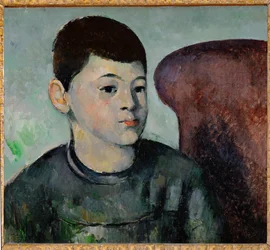 Retrato del hijo del artista (óleo sobre lienzo)