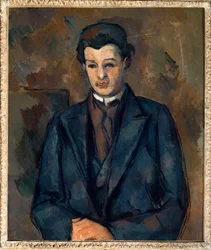 Retrato del pintor Alfred Hauge (pintura sobre lienzo)