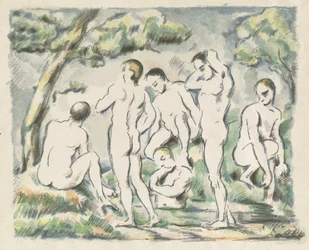 Las bañistas (Plancha pequeña)