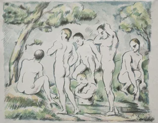 Los Bañistas