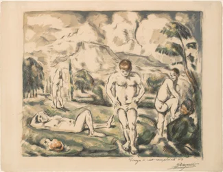 Las grandes bañistas (Les Baigneurs)