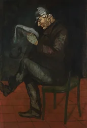 El padre del pintor, Louis-Auguste Cézanne, c.1865 (óleo sobre lienzo)