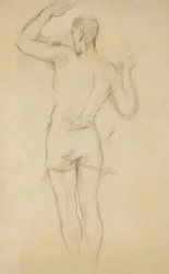 Bañista de pie, c. 1885-88