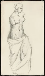Según la antigüedad: Venus de Milo, c.1872-73
