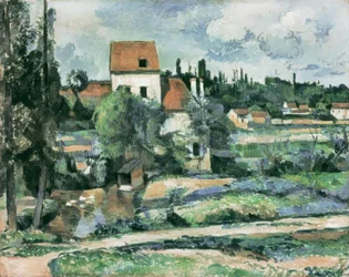 El molino en la Couleuvre cerca de Pontoise