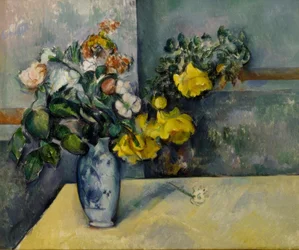 Flores en un jarrón