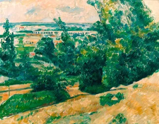El acueducto del canal de Verdon al norte de Aix-en-Provence