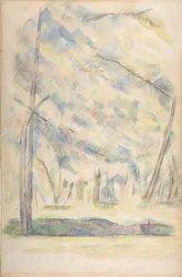 Paisaje (recto), Boceto de rocas (verso), n.d.