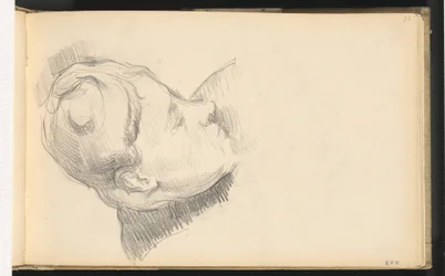 Madame Cézanne con la cabeza baja