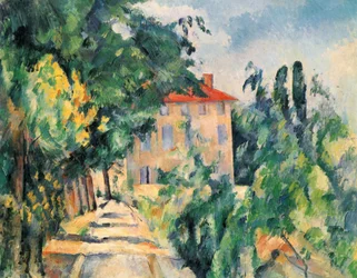 Casa con tejado rojo (Jas de Bouffan)