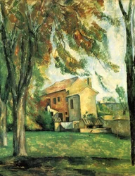Castaños y granja en Jas de Bouffan