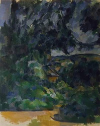 Paisaje azul