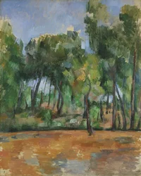 Paisaje provenzal, finales de 1880