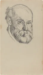 Autorretrato [recto], c. 1880-1882