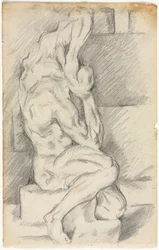 Boceto de Escultura Anatómica (recto)