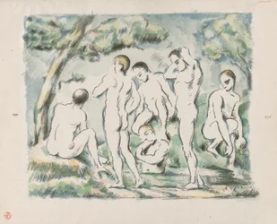 Pequeños bañistas