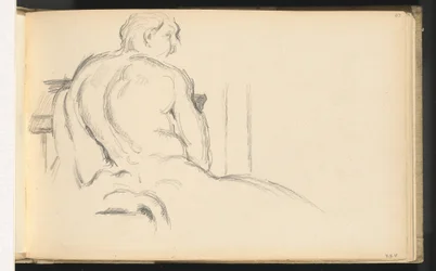 Estudio de "Hércules descansando" de Puget